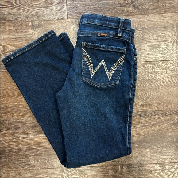 Wrangler Q Baby Ultimate Riding Jean 7x30 mid rise bootcut - Picture 1 of 6